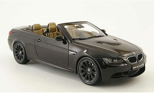 Bmw M3 Cabriolet 1/18 Welly E93 noire miniature
