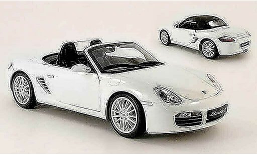 Porsche 718 S 1/18 Kyosho blanche miniature