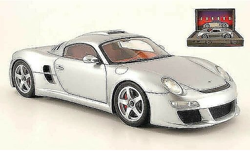 Porsche 911 RUF 1/18 Spark Porsche 911 ctr 3 grise miniature