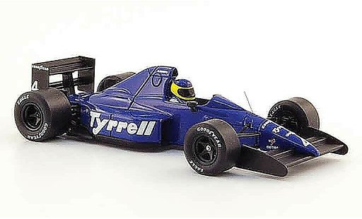 Tyrrell 018 Base 1/43 Spark No.4 M.Alboreto GP Mexico 1989 miniature