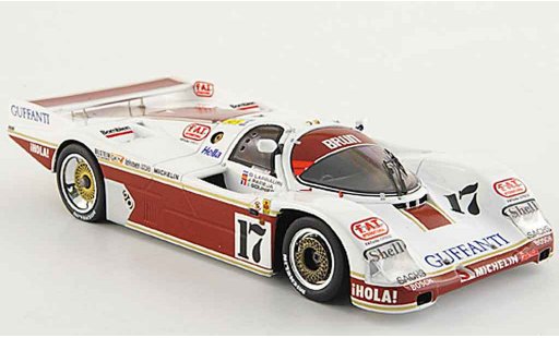 Porsche 962 1986 1/43 Spark No.17 Fortuna 24h Le Mans miniature