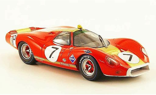 Ford P68 Course 1/43 Minichamps No.7 1000 Km Nurburgring 1968 miniature