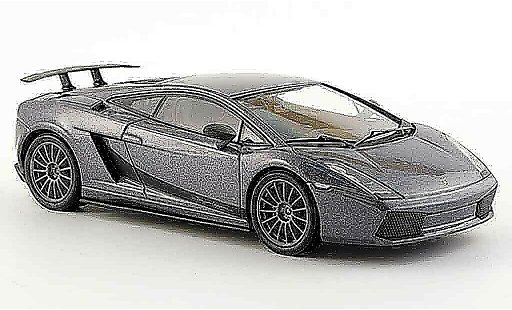 Lamborghini Gallardo Superleggera 1/43 Kyosho grise miniature