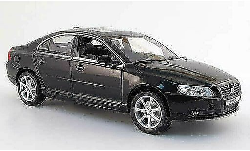 Volvo S80 Base 1/18 Powco noire 2007 miniature