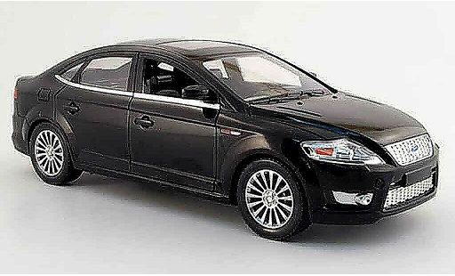 Ford Mondeo Berline 1/18 Powco noire 2006 miniature