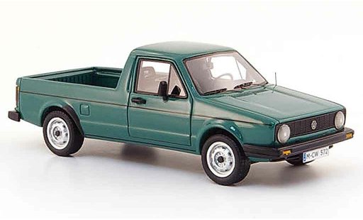 Volkswagen Caddy Base 1/43 Neo mk i verte edition liavecee 300 1980 miniature