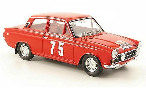 Ford Cortina Rally 1/43 Trofeu MKI No.75 Clark/Melia Monte Carlo 1966 miniature