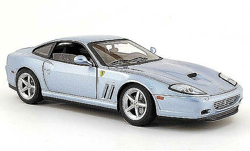 Ferrari 575 M 1/18 Hot Wheels maranello bleu bad boys ii miniature