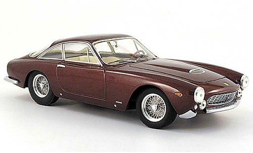 Ferrari 250 GT 1/18 Hot Wheels berlinetta marron steve mcqueen miniature