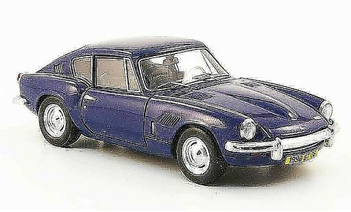 Triumph GT6 MkII 1/43 Spark bleu 1968 miniature