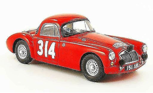 MG A Base 1/43 Bizarre No.314 Rally Monte Carlo 1962 miniature
