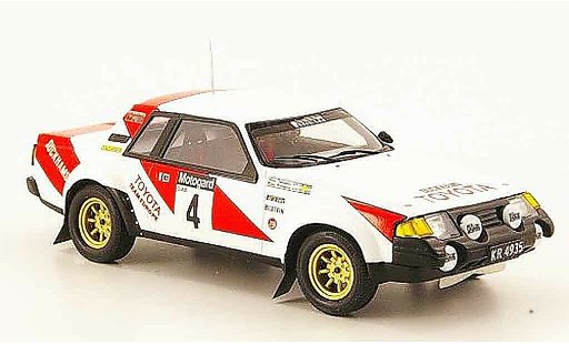 Toyota Celica Rally 1/43 Bizarre 2000 gt no.4 vainqueur rallye neuseeland 1982 miniature