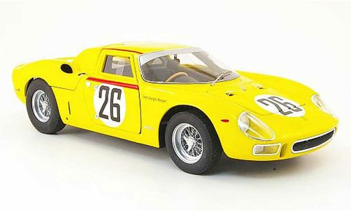 Ferrari 250 LM 1965 1/18 Hot Wheels no.26 dumay/gosselin 24h le mans miniature