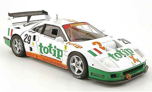 Ferrari F40 LM 1/18 Hot Wheels competizione no.29 totip 24h le mans 1994 miniature