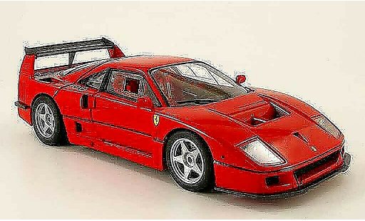 Ferrari F40 Test Car 1/18 Hot Wheels Elite competizione 1989 miniature