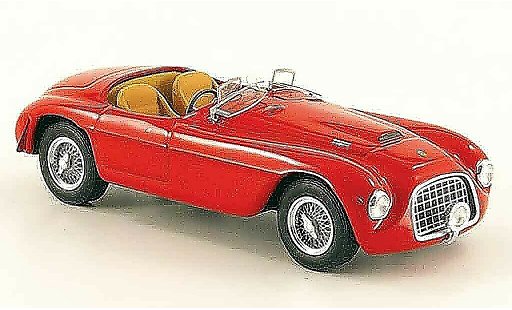 Ferrari 166 MM 1/43 Hot Wheels Elite barchetta rouge miniature
