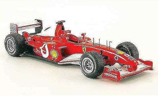 Ferrari F1 F2003 1/43 Hot Wheels Elite ga no.1 m.schumacher 2003 miniature