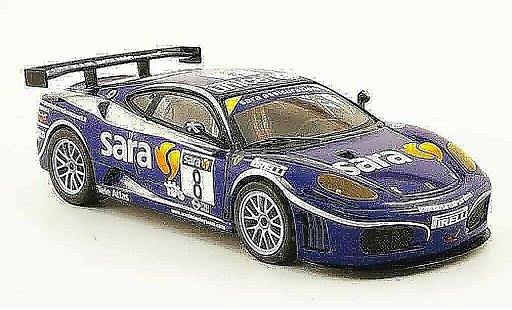 Ferrari F430 GTC 1/43 Hot Wheels Elite no.8 sara italienische meisterschaft 2007 miniature