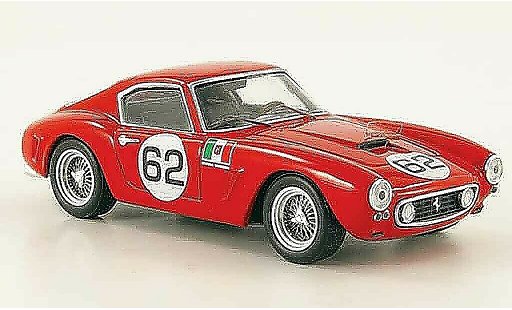 Ferrari 250 GT 1960 1/43 Hot Wheels Elite berlinetta swb no.62 coppa intereuropa miniature