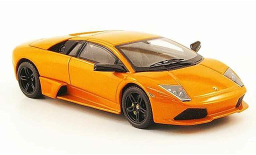 Lamborghini Murcielago LP640 1/43 Hot Wheels Elite orange miniature