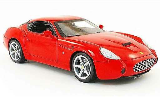 Ferrari 575 GTZ 1/18 Hot Wheels zagato rouge miniature