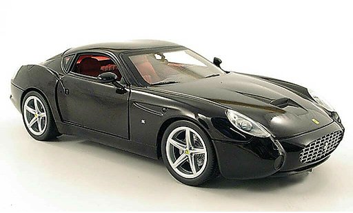 Ferrari 575 GTZ 1/18 Hot Wheels zagato noire miniature