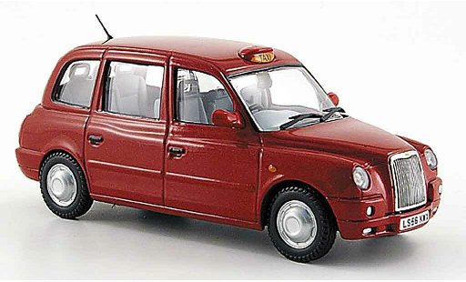 Austin TX4 taxi 1/43 Oxford rouge miniature