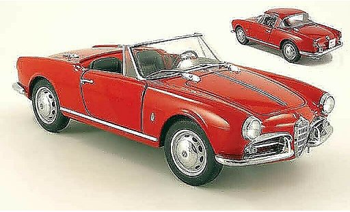 Alfa Romeo Giulietta spider 1/18 Autoart 1300 rouge 1955 miniature
