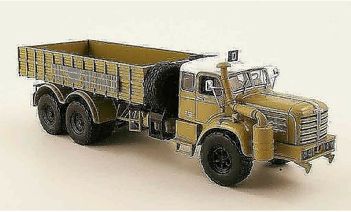 Berliet GBO camion 1/43 Norev 15 6x4 HC beige 1957 miniature
