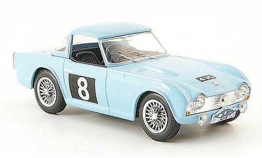 Triumph TR4 1962 1/43 Vanguards No.8 M.Sutcliffe / R.Fidler Alpenrally miniature