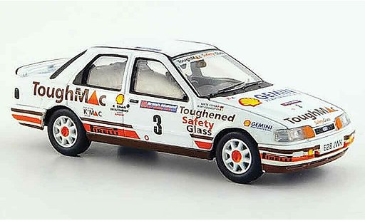 Ford Sierra Cosworth RS 1/43 Vanguards 4 x 4 No.3 Tough Mac 1991 miniature
