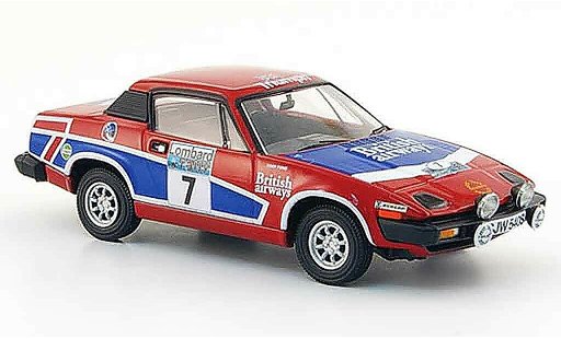 Triumph TR7 1978 1/43 Vanguards V 8 No.7 British Airways Rally England miniature