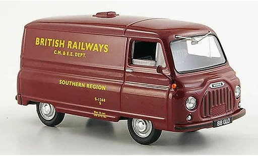 Morris J2 Van 1/43 Vanguards rouge British Railways Region Sud 1962 miniature