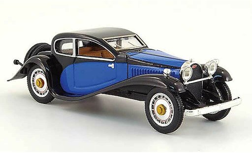 Bugatti 50 coupe 1/43 Rio noire/bleu 1933 miniature
