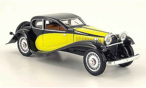 Bugatti 50 coupe 1/43 Rio jaune/noire 1933 miniature