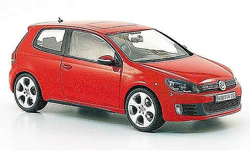Volkswagen Golf GTI 1/43 Schuco rouge 2009 miniature