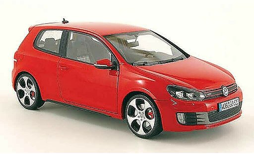 Volkswagen Golf GTI 1/18 Norev rouge 3 portes 2009 miniature