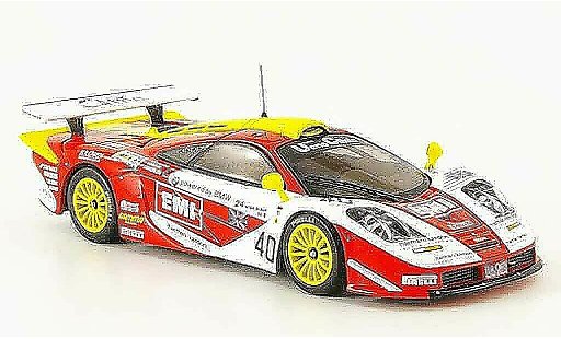 McLaren F1 GTR GTR 1/43 IXO No.40 EMI 24h Le Mans 1998 miniature