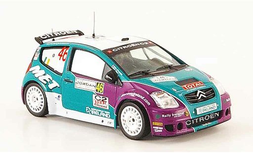 Citroen C2 S1600 1/43 IXO no.46 rallye jordanien 2008 miniature