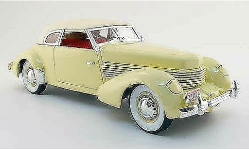 Cord 810 Sedan 1/18 Signature beige 1936 miniature