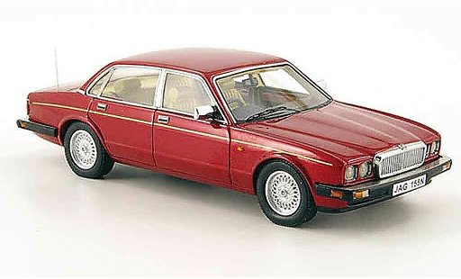 Jaguar XJ 40 1/43 Neo sovereign rouge 1990 miniature