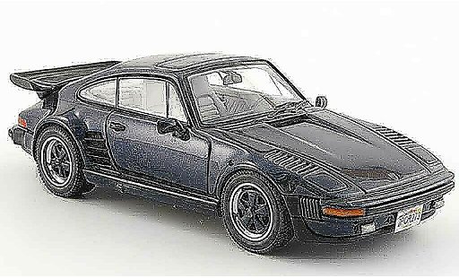 Porsche 911 Turbo 1/43 Neo SE Flatnose bleu 1987 miniature
