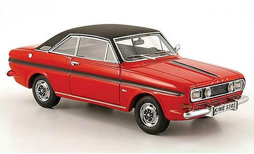 Ford Taunus 15M 1/43 Neo (P6) Coupe rouge miniature