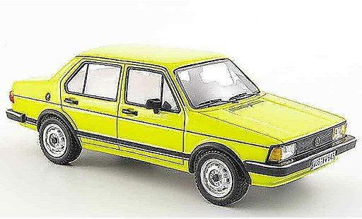 Volkswagen Jetta I 1/43 Neo jaune 4 portes 1980 miniature