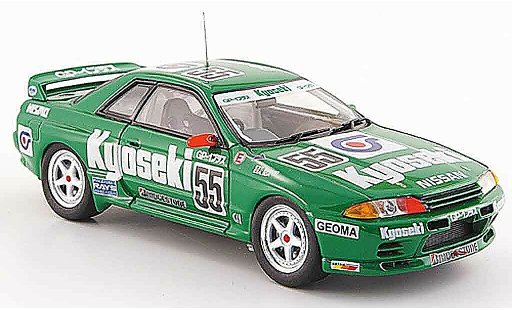 Nissan Skyline R32 1/43 Ebbro GT R Gr.A No.55 Kyoseki verte 1993 miniature
