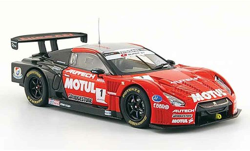 Nissan Skyline R35 1/43 Ebbro GT R No.1 Motul Autech Okayama Test 2009 miniature