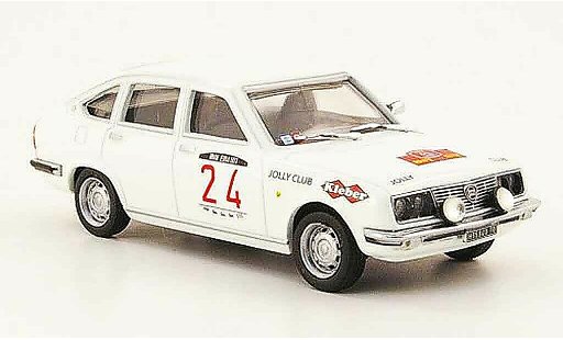 Lancia Beta berline 1/43 Pego 1800 lx no.24 rallye elba 1973 miniature