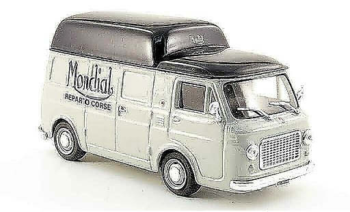 Fiat 238 Van 1/43 Pego Mondial Reparto Corse grise bleu 1975 miniature