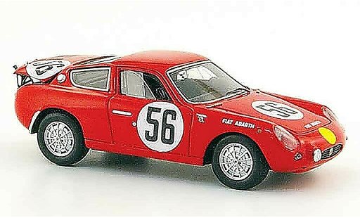 Fiat 700 Abarth 1/43 Spark S No.56 Masson Zeccoli 24h Le Mans 1962 miniature