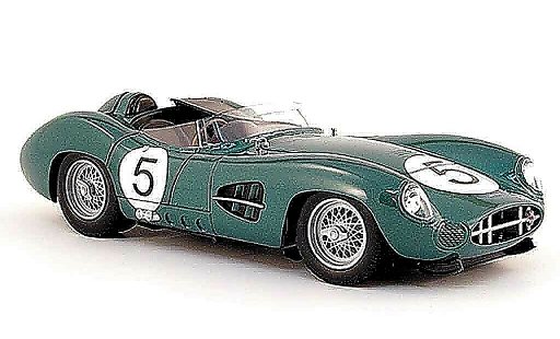 Aston Martin DBR1 course 1/18 Shelby Collectibles no.5 c.shelby vainqueur 24h le mans 1959 miniature